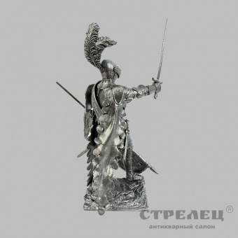 фото — оловянный солдатик «жан де розимбо 1465 г.». гк